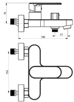 DUŠI-JA VANNISEGISTI HARMA RETRO BLACK 1831B