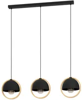 RIPPVALGUSTI EGLO CALLOW E27 3X40W MUST METALLIK