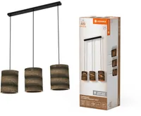 RIPPVALGUSTI LEDVANCE CYLINDER 3XE27 PRUUN