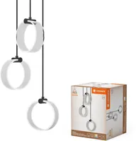 RIPPVALGUSTI LEDVANCE CIRCLE 3X PL 20W CCT MUST