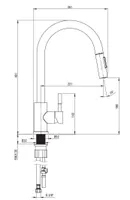KÖÖGISEGISTI DEANTE LIMA VÄLJATÕMMATAV TILA 2-JOALINE ROOSTEVABA