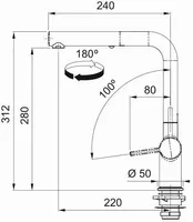 KÖÖGISEGISTI FRANKE ACTIVE MATT MUST