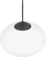 RIPPVALGUSTI TRIO FOMENTO E27 40CM MATT MUST/VALGE