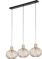 RIPPVALGUSTI TRIO GILA 3XE27 LIIVAKARVA