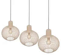 RIPPVALGUSTI TRIO GILA 3XE27 LIIVAKARVA