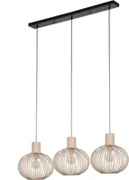 RIPPVALGUSTI TRIO GILA 3XE27 LIIVAKARVA