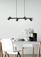 RIPPVALGUSTI TRIO MARLEY 4XGU10 80CM MATT MUST