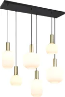 RIPPVALGUSTI TRIO DIVA 6XE27 MATT MESSING/VALGE