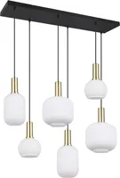 RIPPVALGUSTI TRIO DIVA 6XE27 MATT MESSING/VALGE