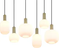 RIPPVALGUSTI TRIO DIVA 6XE27 MATT MESSING/VALGE