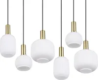 RIPPVALGUSTI TRIO DIVA 6XE27 MATT MESSING/VALGE