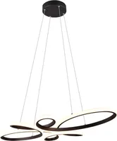 LAEVALGUSTI TRIO FLY LED 3000K MATT MUST