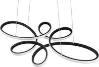 LAEVALGUSTI TRIO FLY LED 3000K MATT MUST