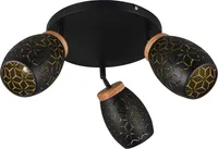 KOHTVALGUSTI TRIO BIDAR 3XE14 MATT MUST