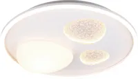 LAEVALGUSTI TRIO PEBBLE LED 2700-6500K MATT VALGE/HALL