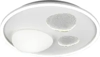 LAEVALGUSTI TRIO PEBBLE LED 2700-6500K MATT VALGE/HALL