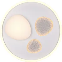 LAEVALGUSTI TRIO PEBBLE LED 2700-6500K MATT VALGE/HALL