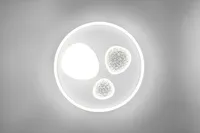 LAEVALGUSTI TRIO PEBBLE LED 2700-6500K MATT VALGE/HALL