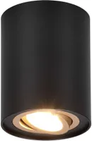 LAEVALGUSTI TRIO COOKIE GU10 MUST/KULDNE