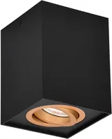 LAEVALGUSTI TRIO BISCUIT GU10 MUST/KULDNE