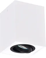 LAEVALGUSTI TRIO BISCUIT GU10 MUST/VALGE