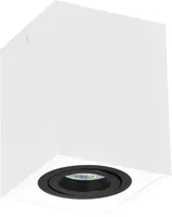 LAEVALGUSTI TRIO BISCUIT GU10 MUST/VALGE