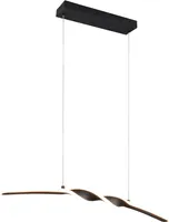 RIPPVALGUSTI TRIO GINKO LED 3000K MATT MUST