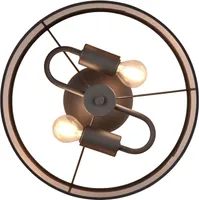 LAEVALGUSTI TRIO DAVOS 2XE14 30CM MATT MUST/GREIGE