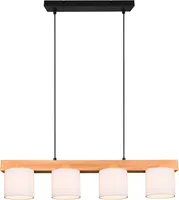 RIPPVALGUSTI TRIO CAMERON 4XE14 VALGE/PUIT