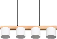 RIPPVALGUSTI TRIO CAMERON 4XE14 VALGE/PUIT