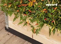 PEENRAKAST UPYARD ECO NATURAAL 120X80CM