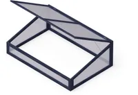 MINIKASVUHOONE ISTUTUSKASTILE UPYARD 120X80CM MUST