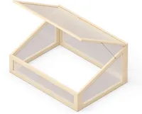 MINIKASVUHOONE ISTUTUSKASTILE UPYARD 80X60CM NATURAALNE