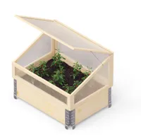 MINIKASVUHOONE ISTUTUSKASTILE UPYARD 80X60CM NATURAALNE