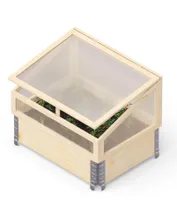 MINIKASVUHOONE ISTUTUSKASTILE UPYARD 80X60CM NATURAALNE