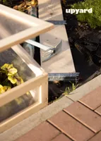 MINIKASVUHOONE ISTUTUSKASTILE UPYARD 80X60CM NATURAALNE