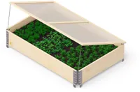 KASVUHOONE LUUK UPYARD 120X80CM NATURAALNE