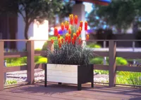 PEENRAKAST UPYARD MADAL 58X36CM NATURAALNE