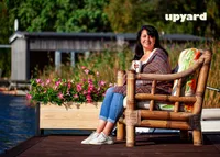 PEENRAKAST UPYARD MADAL 78X36CM NATURAALNE