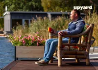 PEENRAKAST UPYARD MADAL 78X36CM NATURAALNE