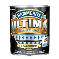 METALLIVÄRV HAMMERITE MATT VALGE 0,7 L