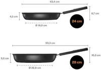 PRAEPANN FISKARS HARD FACE 24CM