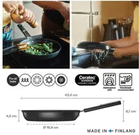 PRAEPANN FISKARS HARD FACE 24CM