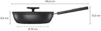 SAUTÉ PANN FISKARS HARD FACE 24CM