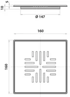 KAAS VIESER CLASSIC PLASTRAAMIGA 160X160