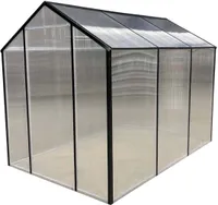 KASVUHOONE LEVI 2X3M 8MM