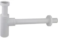 PUDELSIFOON NORDLINE 1 1/4" -Ø32 PLASTIK, VALGE