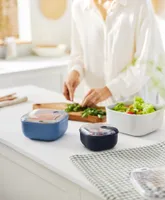 SÄILITUSKARP ROTHO ELA 0,425L TUMESININE