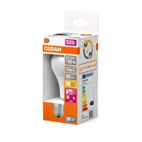 LED LAMP OSRAM 8,8W E27 A60, 2700K 806LM HÄMARAANDURIGA