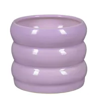 KERAAMILINE ÜMBRISPOTT NDT BUROLO 15X13CM HELELILLA